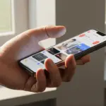 El cliente comparando opciones en su propio móvil