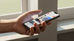 El cliente comparando opciones en su propio móvil