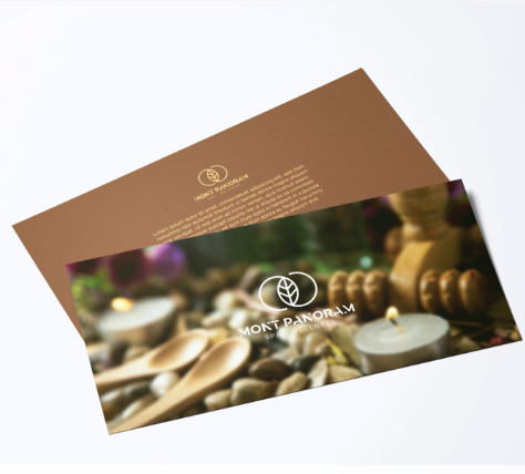 Detalle de textura de papel reciclado para flyers