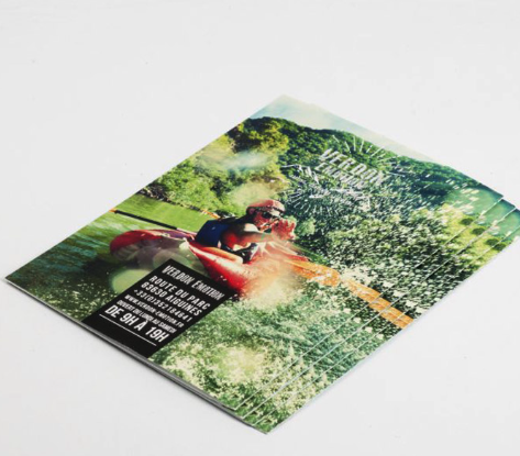 Flyers de papel reciclado para eventos y promociones