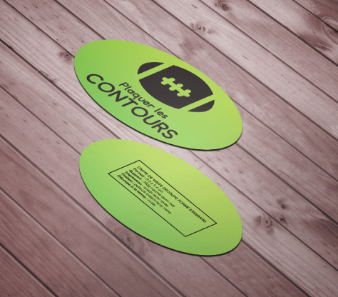 Flyer troquelado tipo colgador de puerta