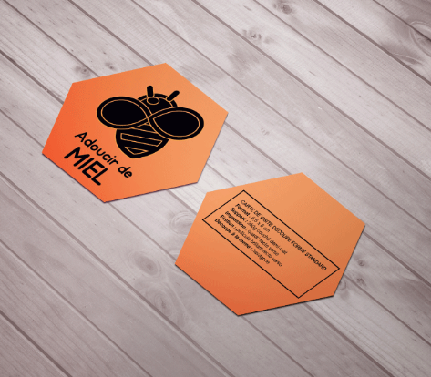 Varios flyers troquelados para eventos y promociones