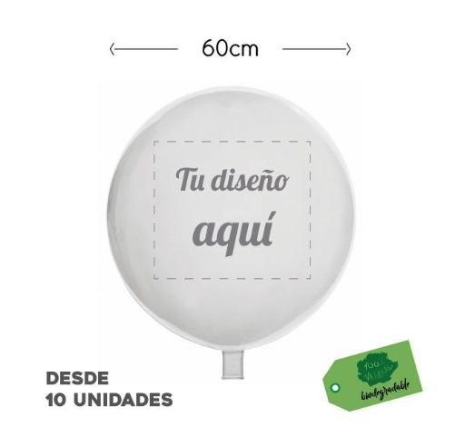 Globo látex gigante 60 cm