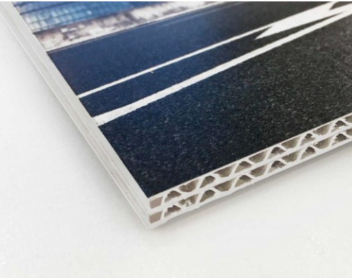 Cuadros decorativos impresos sobre cartón ondulado