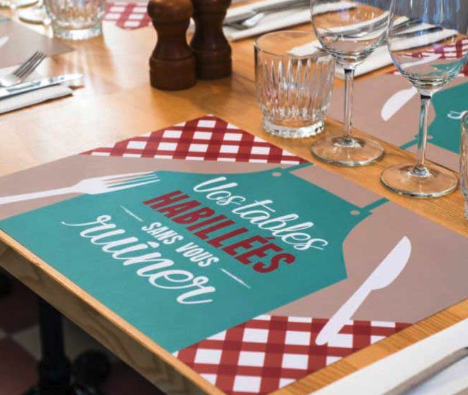 Manteles personalizados