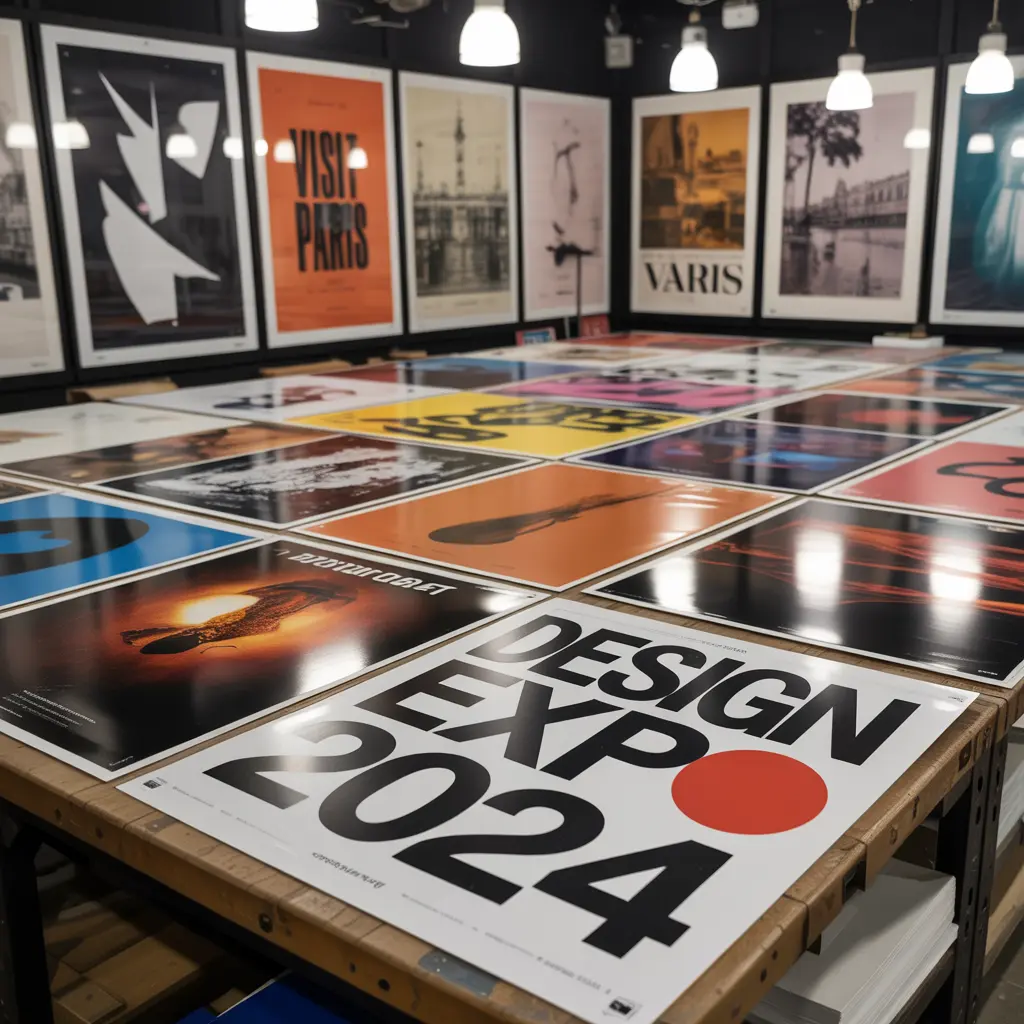 Póster decorativo en papel mate 230 g