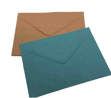 Sobres eco-responsables personalizados con logotipo