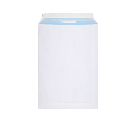 Sobre estándar con ventana y diseño de marca