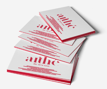 Tarjetas de visita Triplex con gran grosor