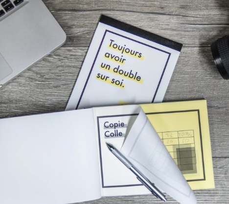 Talonario autocopiativo personalizado con logotipo