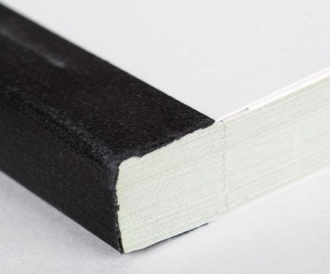 Hojas de talonario simple con diseño corporativo