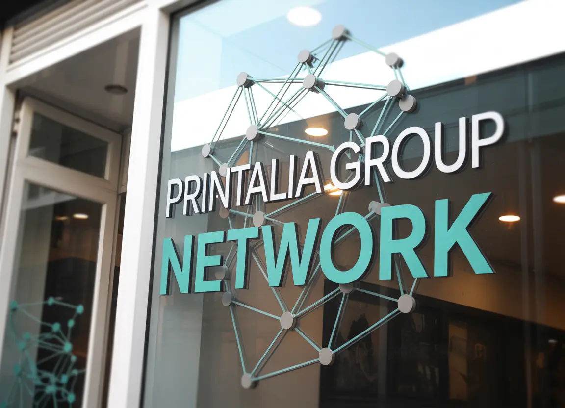 Vinilo de corte aplicado en escaparate