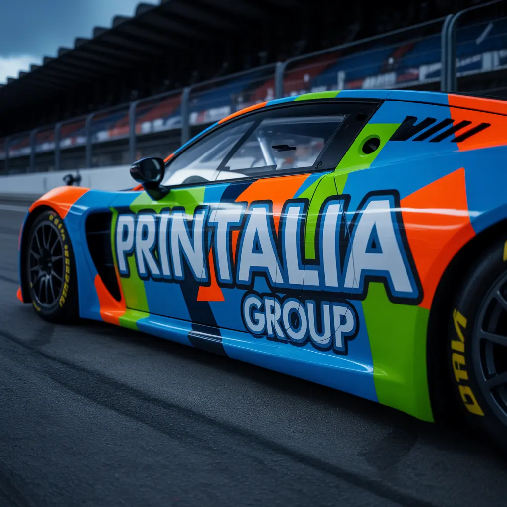 Furgoneta de empresa rotulada con vinilo adhesivo integral