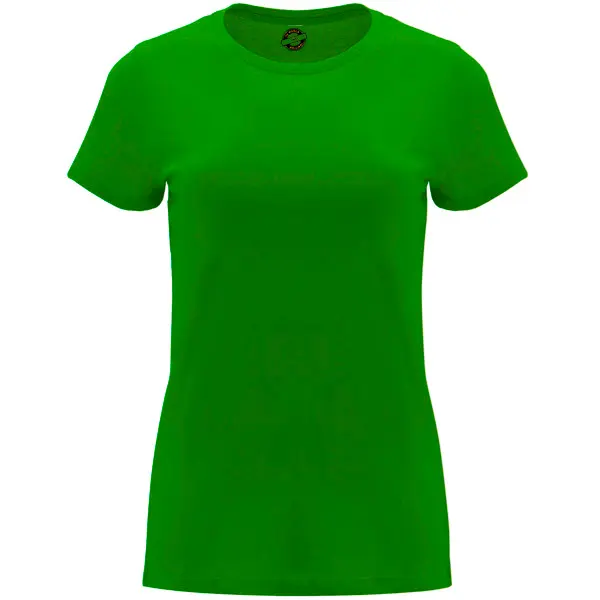camiseta mujer premium verde grass