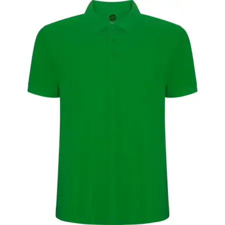 polo algodón manga corta verde grass