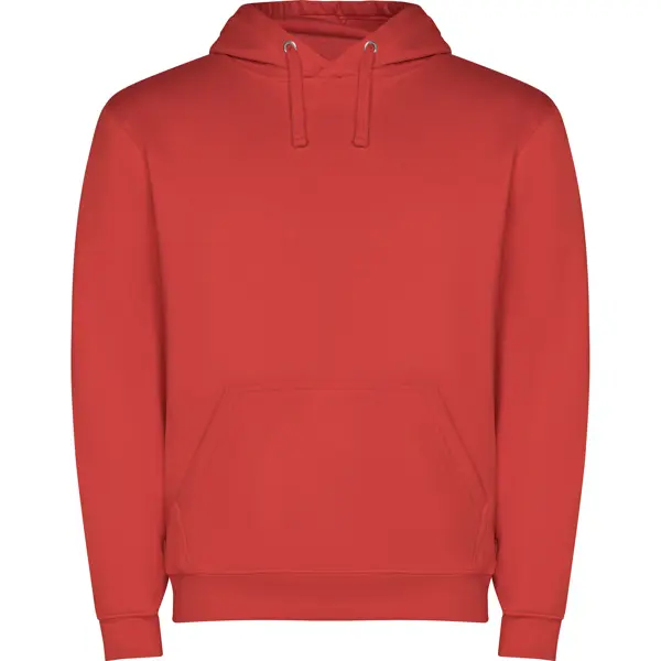 Sudadera con capucha rojo