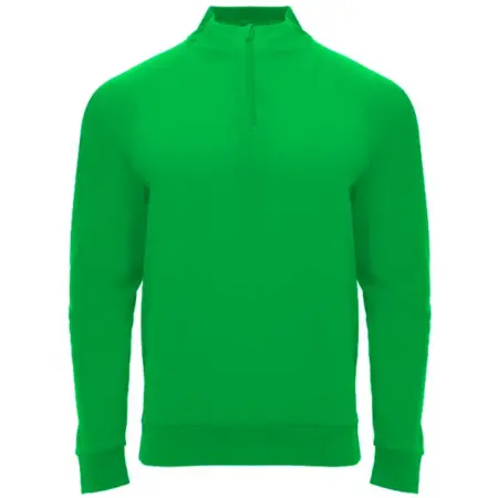 sudadera-con-cremallera verde helecho