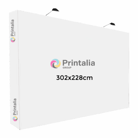 Photocall con lateral impreso