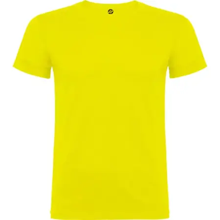 camiseta manga corta amarilla