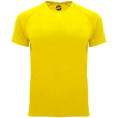 camiseta tecnica unisex amarillo