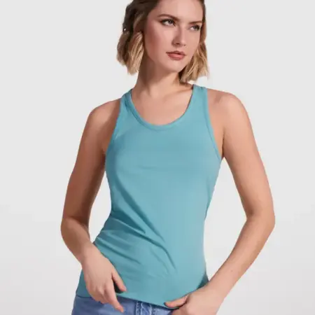 camiseta de tirantes de algodón