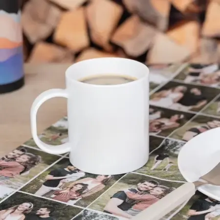 taza de plástico