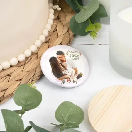 chapa personalizable en diferentes tamaños